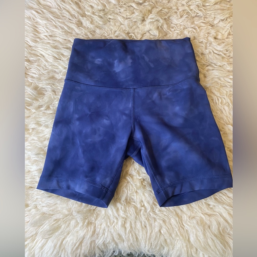 Lululemon Athletica Navy Bike Shorts